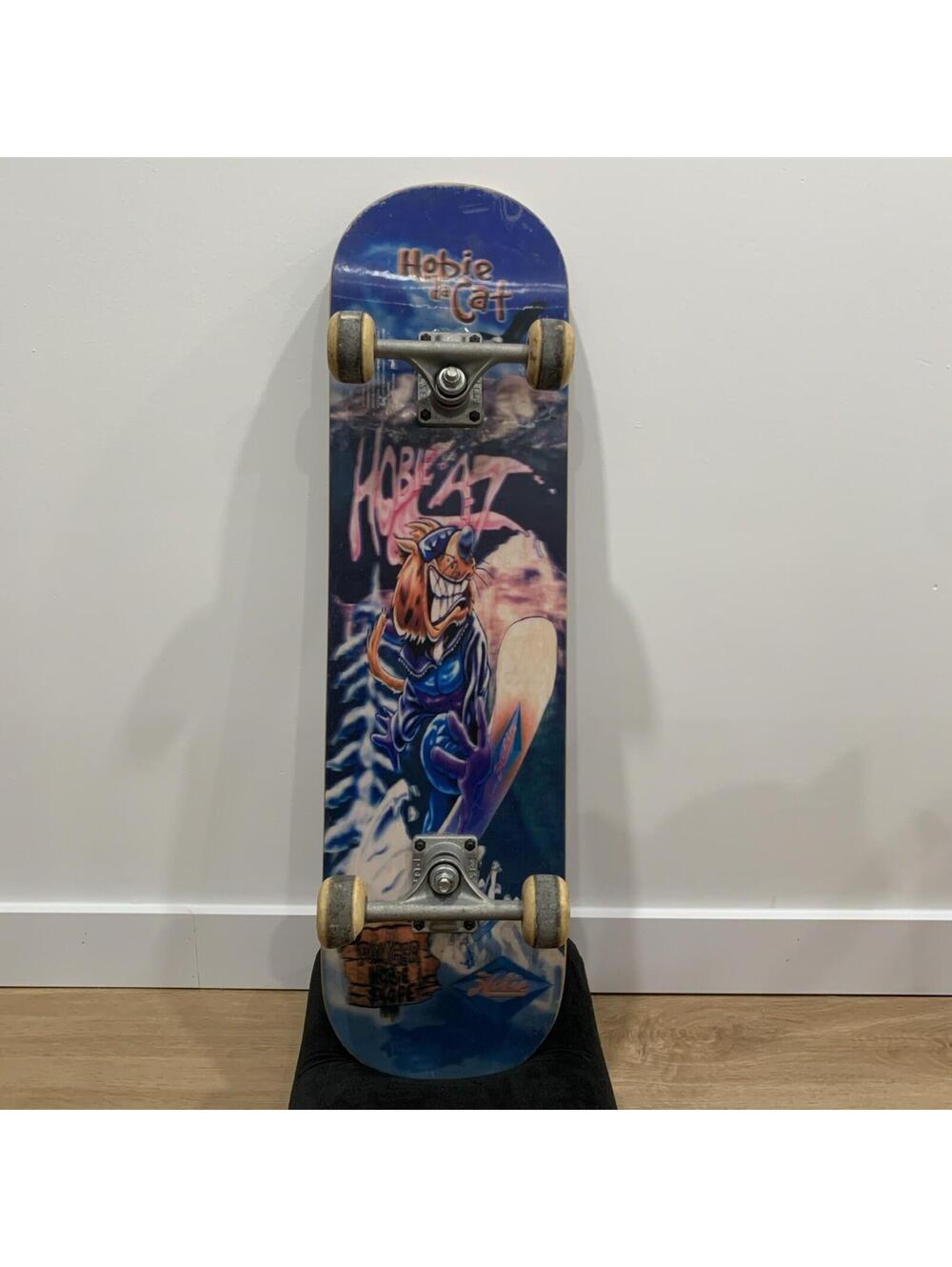Vintage Hobie Cat Hologram Skateboard 2003 Original Equipment Retro Board